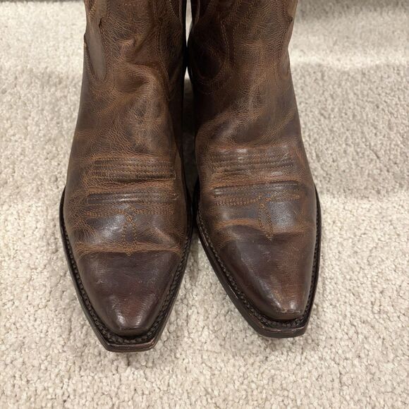 New Shyanne Tess TALL Western Boots Brown Womens SIZE 8 SNIP TOE Country Cowboy - Picture 12 of 14